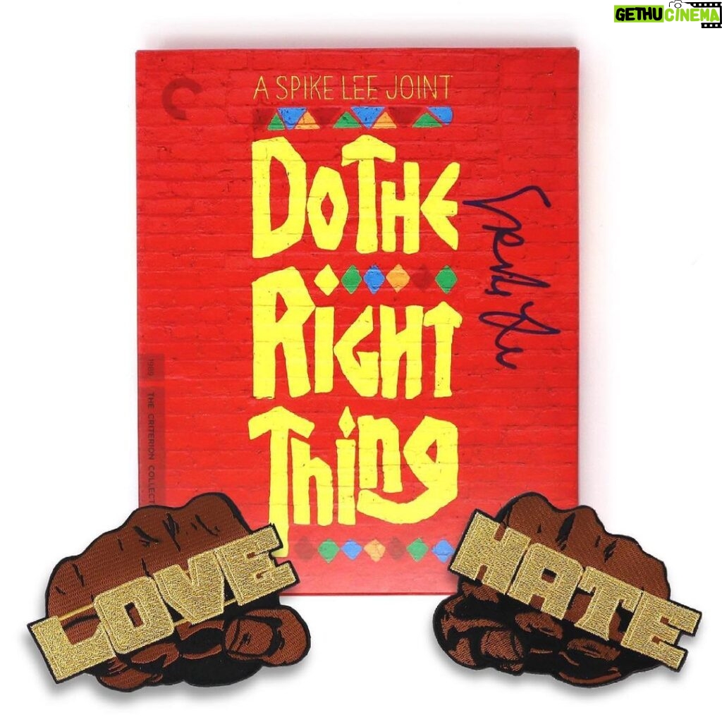 Spike Lee Instagram - Order The Criterion Collection Blu-Ray Of DO THE RIGHT THING From @spikesjointofficial And Receive Yours Signed By Me. Click The Product Link On IG Story Or Click The Link In The Bio To Shop For This And Many More