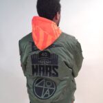 Spike Lee Instagram - Our Limited Edition Collab With Legendary Manufactuer @Alphaindustries X Spike’s Joint/40 Acres Includes A Special Edition Flight Jacket, Hoodie Sweatshirt, And Long Sleeve T-Shirt. The Flight Jacket Is Reversible With The 40 Acres Logo On The Inside And Has 6 Removable Velcro Patches. The Hoodie Is Printed With A Large Graphic That Matches The Back Of The Shirt. These Joints Are Gonna Go Fast. Don’t Sleep! Click The Product Link On IG Story Or Click The Link In The Bio To Shop For This And Many More