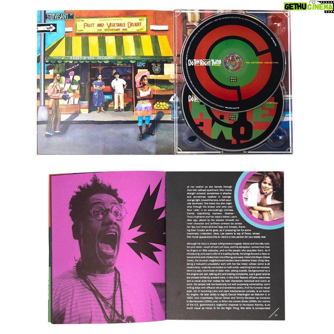 Spike Lee Instagram - Order The Criterion Collection Blu-Ray Of DO THE RIGHT THING From @spikesjointofficial And Receive Yours Signed By Me. Click The Product Link On IG Story Or Click The Link In The Bio To Shop For This And Many More