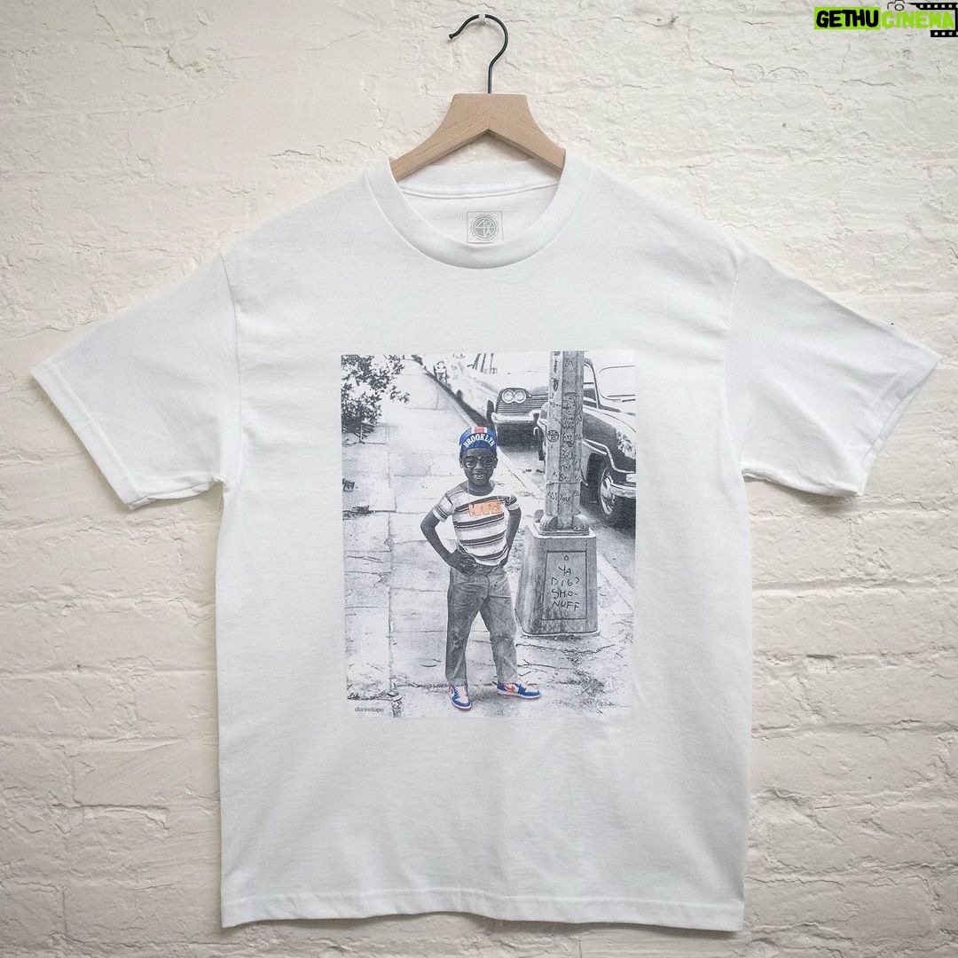 Spike Lee Instagram - The New Young Mars Brooklyn Tee Is Now Available In Both Black And White Exclusively At #SpikesJoint Click The Product Link On IG Story Or Click The Link In The Bio To Purchase This And Many More