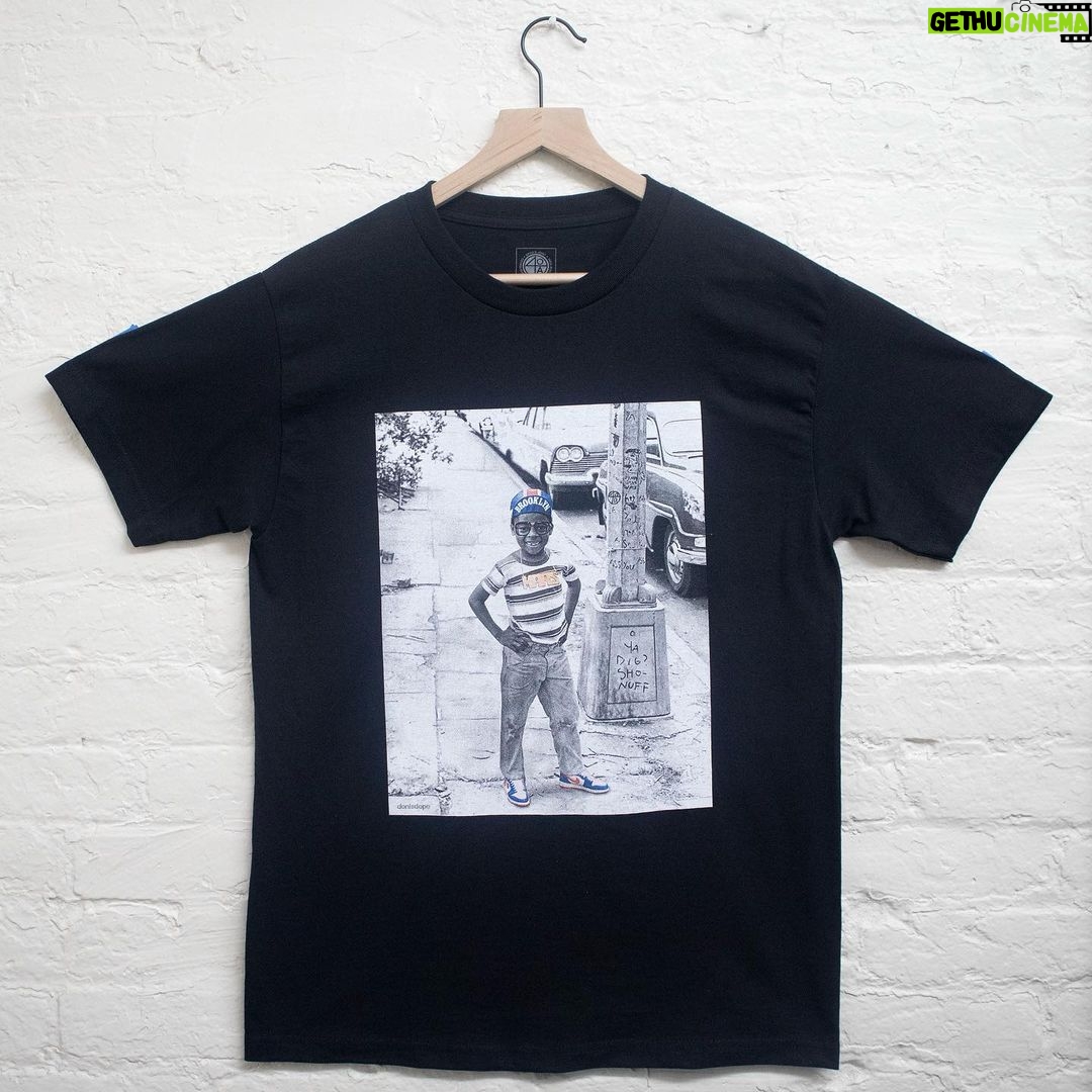 Spike Lee Instagram - The New Young Mars Brooklyn Tee Is Now Available In Both Black And White Exclusively At #SpikesJoint Click The Product Link On IG Story Or Click The Link In The Bio To Purchase This And Many More