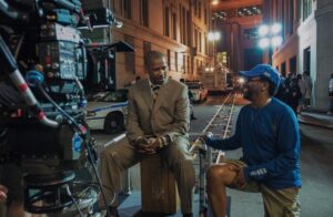 Spike Lee Instagram - BLACK HIS/HER-STORY MONTH. DA DYNAMIC DUO In Front And Behind Da Camera. Denzel Sits On Da Dolly For My Signature DOUBLE DOLLY SHOT. I Know The Best Use Of This Was In MALCOLM X To SAM COOKE Singin’ “A CHANGE IS GONNA COME. And Dat’s Da “St. Valentines Day”-Truth,Ruth. YA-DIG❓SHO-NUFF. Photograph By DAVID LEE👍🏾💪🏾👏🏾👍🏾💪🏾👏🏾👍🏾💪🏾
