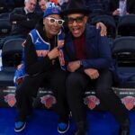 Spike Lee Instagram - Good Morning,Had A Great Time Last Night With My Brother GIANCARLO ESPOSITO At Da Garden As DA KNICKS Won Their 8th Game In A Row. DA ORANGE And BLUE SKIES Are On 🔥🔥🔥🔥🔥🔥🔥🔥🔥YA-DIG? SHO-NUFF.And Dat’s Da BRUNSON-TRUTH,RUTH🏀👏🏾🏀👏🏾🏀👏🏾