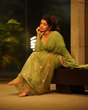 Sreeleela Instagram - ✨Lead from the heart 
Not the head ✨
.
.
.
.
.
.
Styled by @rashmitathapa
Wearing @shyamalbhumika
Shot by @yellowpixels_by_sadhanala
Asst by @irish_anand_photography
Makeup by @makeupartist_arti
Hair by @tejisinghofficial
