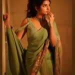 Sreeleela Instagram - ✨Lead from the heart Not the head ✨ . . . . . . Styled by @rashmitathapa Wearing @shyamalbhumika Shot by @yellowpixels_by_sadhanala Asst by @irish_anand_photography Makeup by @makeupartist_arti Hair by @tejisinghofficial