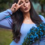 Srinidhi Ramesh Shetty Instagram - With my hectic schedule, I love using @lovebeautyandplanet_in Argan Oil & Lavender Shampoo and Conditioner for my frizzy hair. It has the goodness of Argan oil and Lavender, which help to make hair frizz-free, and this duo smells heavenly! I absolutely love this range💜 #Ad #lovebeautyandplanet #haircare #frizzfreehair