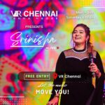 Srinisha Jayaseelan Instagram - VR Chennai presents Srinisha LIVE❤️✨ ! 🎶 Welcoming all Chennaites to witness our beloved super singer @srinisha_jayaseelan LIVE performance ! Join us at @vr.chennai for an enchanting evening of live music with the incredibly talented Super singer Srinisha! Hosted and presented by VR Chennai, this unforgettable performance is set to captivate your senses and stir your soul. 🗓️Date: March 16th, 2024 🕕Time: 6:00 PM 📍Venue: VR Chennai ✅ Entry - FREE 🥰Experience the magic of Srinisha’s melodious voice as she takes you on a journey through her mesmerizing tunes. Don’t miss out on this extraordinary event! Gather your friends and family, and join us for an unforgettable musical extravaganza. See you there! 🎤🎶😍 #vrchennai #connectingcommunities #chennailife #srinishajayaseelan