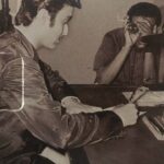 Sriti Jha Instagram - Another reel suggested by Instagram In pictures Soumitra with Satyajit ray Pictures by Aloke Mitra