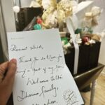 Sriti Jha Instagram – This happened a year ago and I have kept calm for far too long
This was an absolutely insane day on a Dharma set. You see that smile… if the corner of my lips could reach the ears you’d know how I felt exactly. 
There was the very well known hamper in the vanity van-  OUTRAGEOUS – with a  handwritten note 😭
Thank you @karanjohar @dharmamovies, Shauna  and team for an absolutely gorgeous shoot day
Go watch #rockyaurranikipremkahani 
P.s: I WOULD WRITE THE WHOLE CAPTION IN CAPITALS BUT AM I THAT DHARMATIC? 😉… oh cmon! This gives me license to be a little corny. I’m so sick with joy!!!
#grateful #showoff #igotmeselfahamper