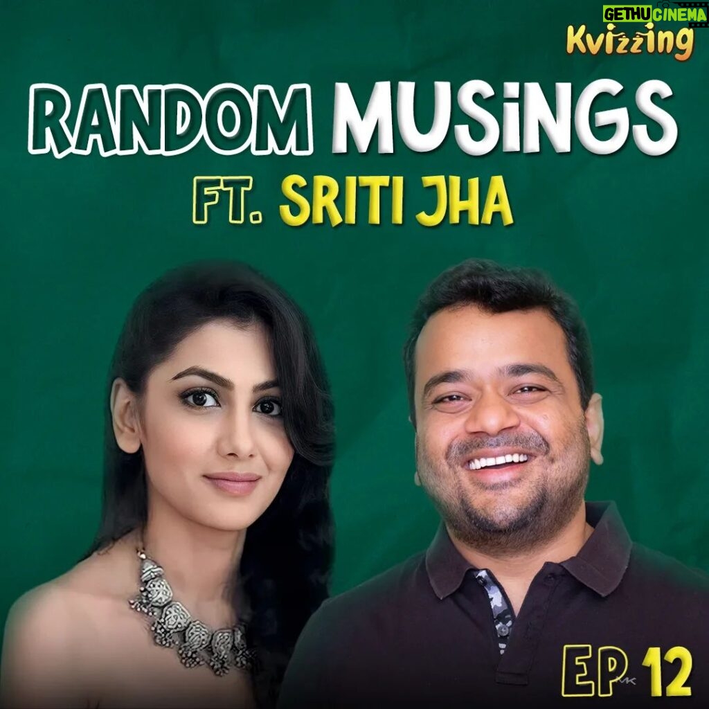 Sriti Jha Instagram - Final episode of #randommusings season 3 with @itisriti Watch it on YouTube now! . . . #kvizzing #sritijha #sritijhalovers💞💞💞 #podcast #conversation #actor #actorlife🎬🎥 #sritishabir #kumarvarun