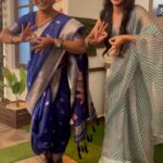 Sriti Jha Instagram - #nakhrewali of @zeetv ‘s #kmtmg #chitnisladies #AmrutaBhavaniChitnis #ABC #amu #bhavani #sritijha #hemangikavi #marathisong #trending #serial #dailysoap Superb Guys! ❤️ @ritesh_k_001 @nickshinde01 @rohitshyamraut @sonalisonawane29 @prashant_nakti_official Mumbai, Maharashtra