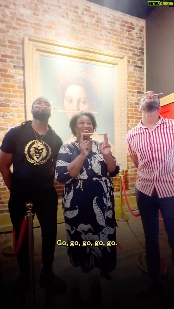 Stacey Abrams Instagram - Thanks for letting me stop by today @omnicoffeeandeggs. I got you on the pose next time… after Nov. 8th. 😉
