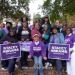 Stacey Abrams Instagram - The amazing @jeniferlewisforreal was on the campaign trail with me in Georgia last weekend. I’m grateful for her joy and her enthusiasm, and for believing that Georgians deserve new leadership who cares for and will serve all of Georgia. Vote early today: http://staceyabrams.com/voting