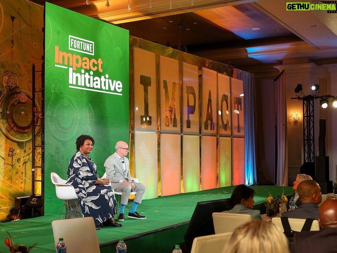 Stacey Abrams Instagram - Small business is the fuel for the American Dream - and for the ability to change the future for your family and your community. I’m proud to be in their number: - Had the privilege to speak at the #FortuneImpact conference on business's role in #ElectrifyingAmerica and the work of @RewiringAmerica. For a deep dive, check out the video linked in bio. - Discussed how targeted capital and innovative fintech can elevate historically underserved small businesses at #FinTechSouth with Lara Hodgson of @NowAccount and Dave Dase of @GoldmanSachs. - Got to hang out with the talented Mason Hereford in Texas, co-owner and chef at the sandwich heaven known as Turkey and the Wolf in New Orleans. Follow them here: @turkeyandthewolf. #BusinessTalks #Entrepreneurship #InnovationInAction 📸: @benyantovisuals