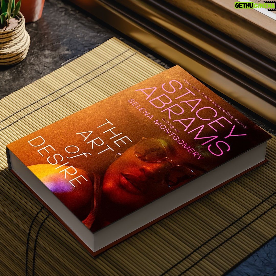 Stacey Abrams Instagram - Missing those sun-soaked beach days already? Dive back in with 'The Art of Desire,' a captivating romance thriller that is being re-released today. Link in bio.