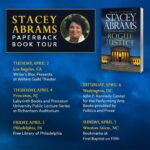 Stacey Abrams Instagram - I had a great weekend at the New Orleans Book Festival and can’t wait to see readers in Los Angeles, Philadelphia, and more cities in two weeks. Link in bio for tickets.