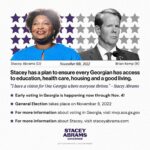 Stacey Abrams Instagram - Stacey Abrams is running to unseat Georgia Governor Brian Kemp in one of the most important races this November. For more information about voting in Georgia, visit mvp.sos.ga.gov