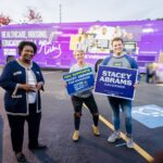 Stacey Abrams Instagram - Canton and Powder Springs, your energy was incredible yesterday. Join us on the #LetsGetItDone Early Vote bus tour. Meet us in Buena Vista, Americus, and Albany today. staceyabrams.com/bus-tour