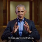 Stacey Abrams Instagram - When we vote early, we win. Georgians can seize this moment to elect leaders who will fight for our families and our children. Thank you, President @BarackObama, for your continued support. Let’s get it done 🗳 staceyabrams.com/voting