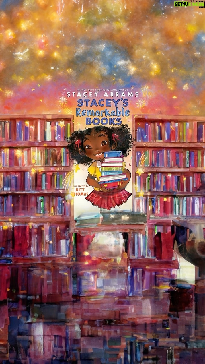 Stacey Abrams Instagram - Books take us everywhere. Into unimagined worlds and fantastic new realities. #RogueJustice #bookstagram #ai #aiart #generativeai