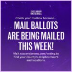 Stacey Abrams Instagram - 📢 Counties have begun sending out vote-by-mail ballots! 📢 If you’ve already requested your ballot, check your mail this week! If not, request your ballot today. staceyabrams.com/voting