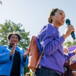 Stacey Abrams Instagram - Incredible morning in Stone Mountain with the extraordinary and transformative @kerrywashington, our statewide candidates, and so many Georgians who are ready for change. Vote early today for real leadership, for change, and for more opportunities. Let’s get it done.