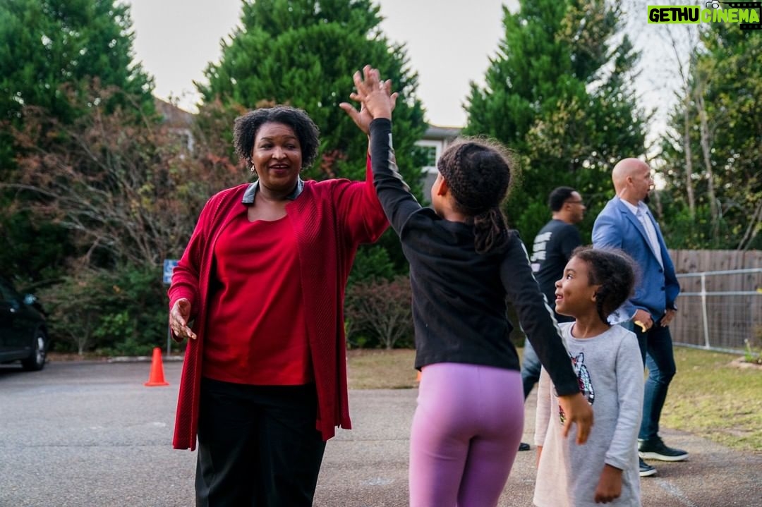 Stacey Abrams Instagram - Thank you Columbus, Talbotton, LaGrange, and Peachtree City for your energy and your support. Together, we can make history. Join us on the #LetsGetItDone Early Vote bus tour. Tomorrow we’ll be in Norcross, Stone Mountain, and Spelhouse Homecoming. staceyabrams.com/bus-tour