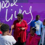Stacey Abrams Instagram - Thank you Columbus, Talbotton, LaGrange, and Peachtree City for your energy and your support. Together, we can make history. Join us on the #LetsGetItDone Early Vote bus tour. Tomorrow we’ll be in Norcross, Stone Mountain, and Spelhouse Homecoming. staceyabrams.com/bus-tour