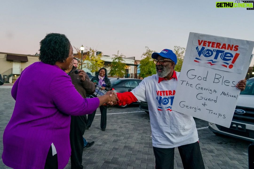 Stacey Abrams Instagram - In the next 3 weeks of Early Vote, I will travel across GA to make sure every voter knows and hears how Georgia can thrive with more opportunities and more freedom with me as the next governor. Thanks to so many families and kids who helped launch our tour today. I look forward to seeing you tomorrow with our statewide candidates in Lilburn, Athens and Conyers.