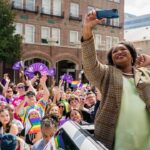 Stacey Abrams Instagram - To everyone celebrating #ATLPride, I hope today is a reminder that love always wins. Today and everyday, I’m committed to building One Georgia — a state of safety and belonging. I join as an ally of our LGBTQ+ community in celebrating the unapologetic love, joy and triumph that has built a better state and world for us all. Atlanta, Georgia
