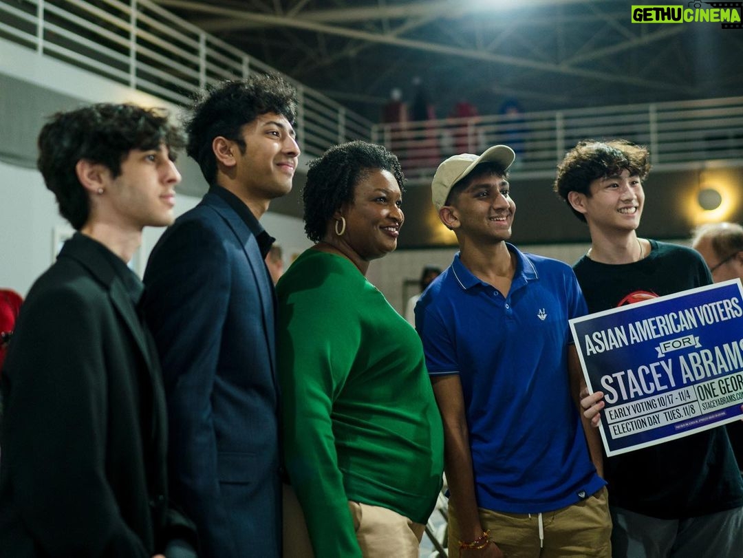 Stacey Abrams Instagram - Yesterday’s rally with the AAPI community shows the incredible diversity of our coalition and this state. We are ready for a more prosperous and inclusive Georgia. Thanks to Rep. @beeforgeorgia and the many AAPI candidates who joined us for breaking barriers and proving how much representation matters. Early voting starts Oct. 17. Let's make history. Gwinnett County, Georgia