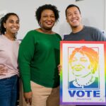 Stacey Abrams Instagram - Yesterday’s rally with the AAPI community shows the incredible diversity of our coalition and this state. We are ready for a more prosperous and inclusive Georgia. Thanks to Rep. @beeforgeorgia and the many AAPI candidates who joined us for breaking barriers and proving how much representation matters. Early voting starts Oct. 17. Let's make history. Gwinnett County, Georgia