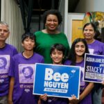 Stacey Abrams Instagram - Yesterday’s rally with the AAPI community shows the incredible diversity of our coalition and this state. We are ready for a more prosperous and inclusive Georgia. Thanks to Rep. @beeforgeorgia and the many AAPI candidates who joined us for breaking barriers and proving how much representation matters. Early voting starts Oct. 17. Let's make history. Gwinnett County, Georgia