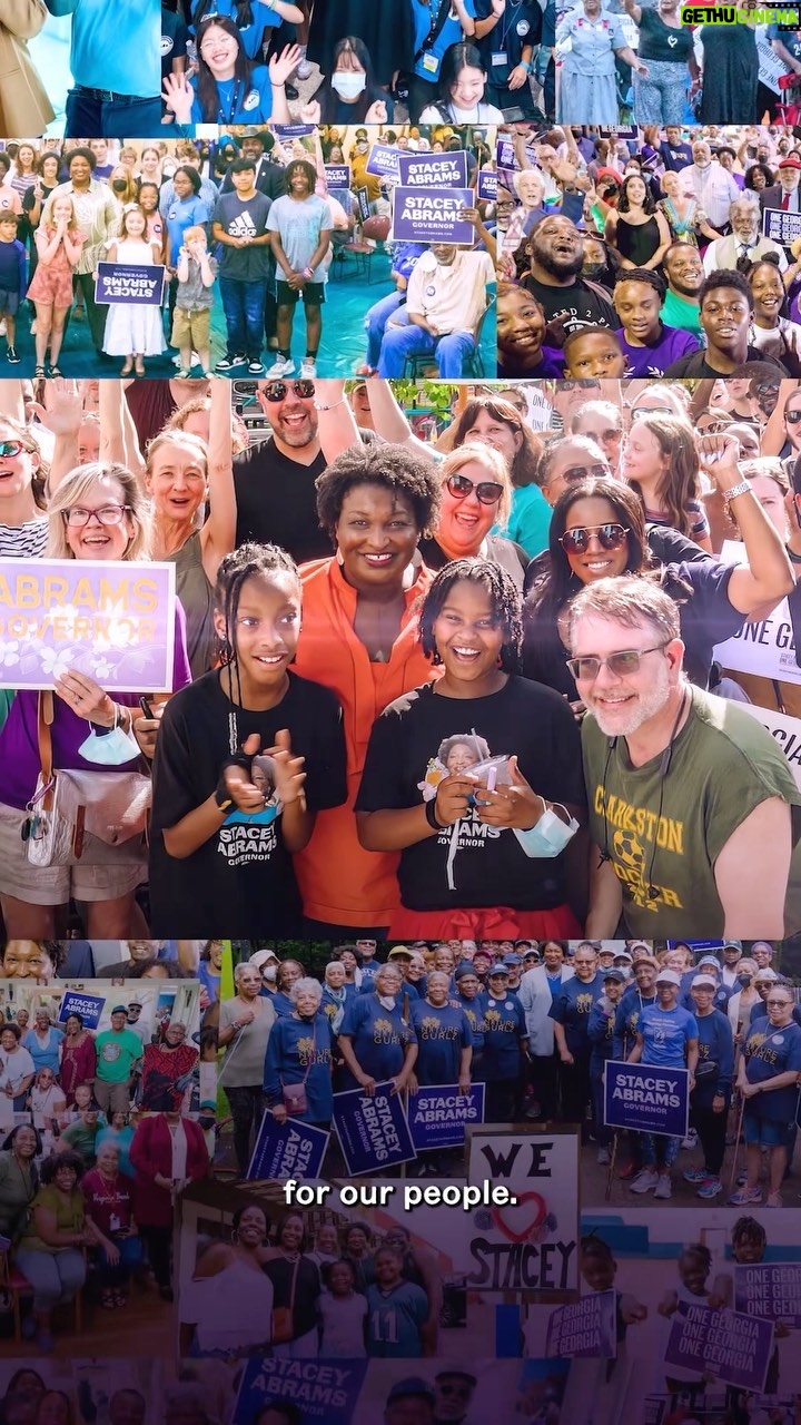 Stacey Abrams Instagram - This year, we face a once-in-a-generation opportunity to make unprecedented progress. We have an opportunity to change what leadership looks like, how we show up for our people and redefining what success is on our terms. Georgia — let’s get it done.