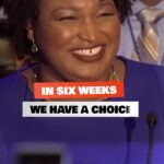 Stacey Abrams Instagram - #GeorgiaRemembers when Brian Kemp took away our right to choose with his 6-week abortion ban. In less than 6 weeks, we have a choice to make — to let Kemp continue his extreme agenda or choose a better future for our families. Use your voice to choose to protect our rights.