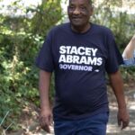 Stacey Abrams Instagram - Thanks, dad ☺️ Early voting starts on October 17. Make a plan to vote today: staceyabrams.com/vote