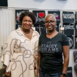 Stacey Abrams Instagram - It was my honor to visit @nbwsmarket today. I am proud of the young Black men and women entrepreneurs who believe in themselves and turn their dreams into reality. I believe in the politics of expansion and in the surplus of faith. New Black Wall Street represents a blueprint for Georgia where everyone who’s willing to work for their dream can thrive and succeed in our state.