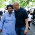 Stacey Abrams Instagram - I had a lovely morning spending time with my friend, Senator @corybooker. Thanks for coming to visit and bringing your selfie-taking skill with you to Georgia.
