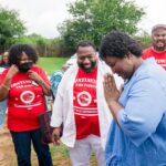 Stacey Abrams Instagram - I visited a Dorothy Bolden mural in Atlanta this morning to pay tribute to her legacy of transforming the lives of domestic workers across Georgia and across America. I also joined the Atlanta-North Georgia regional labor council at their picnic to thank them for ensuring that Georgians who want the opportunity to thrive will find them. While we celebrate #LaborDay and enjoy a day off today, I know that the fight for working families continues today and everyday. As the daughter of a shipyard worker and a librarian, I know the struggles facing working families, and the joy that comes with success even when the odds are against them. I'm grateful for every worker, union member and hardworking Georgian who has helped to build the economy we have today. We must seize this moment to support every worker across our state and ensure that no Georgia family is left behind. Atlanta, Georgia