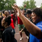 Stacey Abrams Instagram - Can you tell I had a great time at @hitpatlanta ? Let’s bring this energy to the polls this November and get it done. #UnfinishedBusiness Atlanta, Georgia