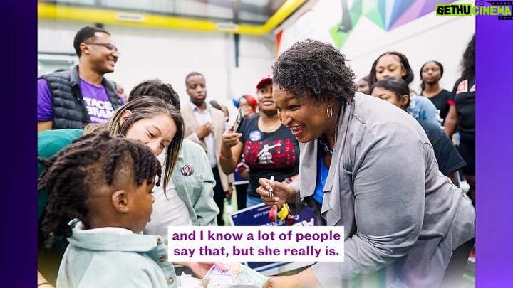 Stacey Abrams Instagram - My campaign has always been and will always be about the people of Georgia, and I am humbled to know that every single one of us who is pouring into this historic moment knows that, too. Let’s win this for the people of Georgia. Vote now.