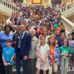 Stacey Abrams Instagram - Unexpected surprise at the Georgia State Capitol last Friday as I met this spirited group of little ones. Our impromptu meet-up turned into a whirlwind of questions, laughter and shared stories. They made my visit to the capitol so much more fun!