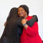 Stacey Abrams Instagram - This week has been a powerful reminder of the urgent need for gender equality. From jobs to justice, I joined w/incredible women from around the globe to kickoff #WomensHistoryMonth. Here’s a quick recap: 🔹Discussed solutions to pressing issues that impact women and their ability to thrive in the workforce with @ginaraimondo at @columbiaigp’s Women’s Initiative, led by visionaries Dean @yarhimilo and the indomitable @hillaryclinton. 🔹Shared stories and advice with remarkable entrepreneurs and authors who are paving the way for others - from the kitchen to the boardroom and beyond. #LevelUp. 🔹Designed innovative research projects w/students and faculty to achieve and advance digital equity for women and girls, here and abroad, to guarantee access to economic opportunity, safety & security and democracy. The persistent fight for gender equality is stubbornly necessary and a global imperative. Together, we’re shaping a more equitable world, inspired by the courage, creativity and resilience of women and girls everywhere.