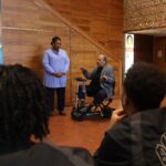 Stacey Abrams Instagram - On Friday, we toured The King Center accompanied by 2 of the foremost Civil Rights leaders in U.S. history: Ambassador Andrew Young and Stacey Abrams. It was a tremendously powerful morning as we honored Dr. King’s legacy. You come to #TheDreamFactory for moments like these. 📸: @harmonylovemedia