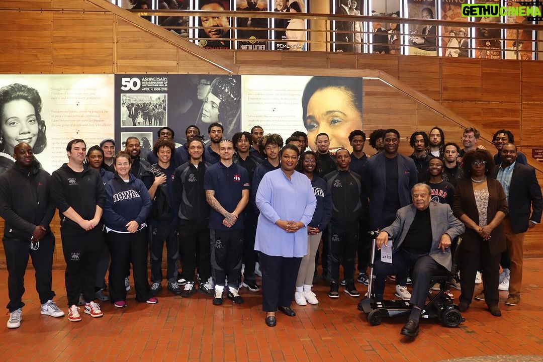 Stacey Abrams Instagram - On Friday, we toured The King Center accompanied by 2 of the foremost Civil Rights leaders in U.S. history: Ambassador Andrew Young and Stacey Abrams. It was a tremendously powerful morning as we honored Dr. King’s legacy. You come to #TheDreamFactory for moments like these. 📸: @harmonylovemedia