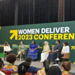 Stacey Abrams Instagram - Last week, I had the privilege of attending the Women Deliver 2023 Conference in Kigali, Rwanda. Women from every part of the world convened to share their stories, offer insights and ideas and reignite their power to shape the future. From girls in Cameroon and Nepal, women in Uganda and Malaysia and change agents in Kenya, Holland and Mexico, the urgency is clear. But so too are the solutions. My gratitude to @women_deliver and my host, @ndidemocracy, for convening conversations that become actions. I had the chance to go into Kigali and meet with entrepreneurs who are selling woven bags and artisan bricks. To admire young Rwandans and refugees from the DRC and Burundi who have found their passion in dance. Every moment is a reminder the work of democracy is fundamentally about shared power: how we shape, control and expand our worlds. The power is ours. #WD2023 #GenderEquality #WomenInLeadership
