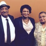 Stacey Abrams Instagram - Today, we celebrate fathers who instill the wonder of curiosity, the ability to solve problems, and the call to do good. I am grateful to my dad, Rev. Robert Abrams, a man of deep faith and conviction, who taught me and my siblings these valuable lessons. My parents raised us to know faith is not only about belief; it is a call to engage our communities. Whether it was hearing about his arrest at 14 for registering voters in Mississippi or standing with him boycotting gas stations that supported apartheid policies in South Africa, my father showed us that we are obliged to take action to right persistent wrongs. He and my mother held those values during tough times, never knowing if their work would lead to change. Never knowing if their circumstances would get better or worse. Which is another lesson from my dad: having nothing is not an excuse for doing nothing. Happy Father's Day, Daddy. And to all fathers who inspire us to be curious, to solve problems and to do good, thank you. We are blessed by you: those who teach us resilience in the face of challenge, to stand up for what we believe in and to never stop trying to create a world where justice thrives.