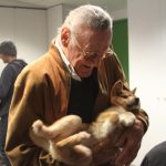 Stan Lee Instagram - What could be more adorable than Stan cradling a dingo? 🐕 Nothing, in our opinion. #StanLee #ThrowbackThursday #AdorableAnimals
