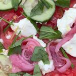 Stanley Tucci Instagram - summer salad. 🍅 London, United Kingdom