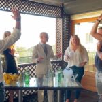 Stanley Tucci Instagram – 🇮🇹 After a day filming in Calabria it was time for a cocktail 🍸🍋 @tanqueraygin  #AD #paidpartnership Italy